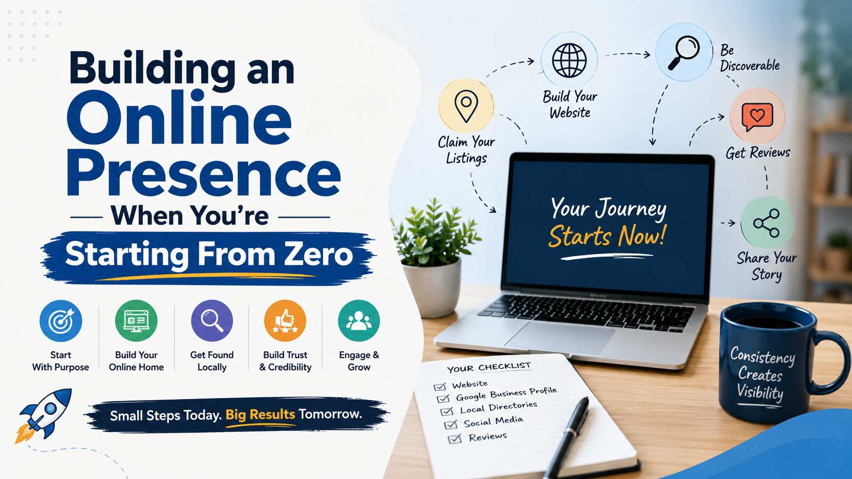 Building an Online Presence When You’re Starting From Zero