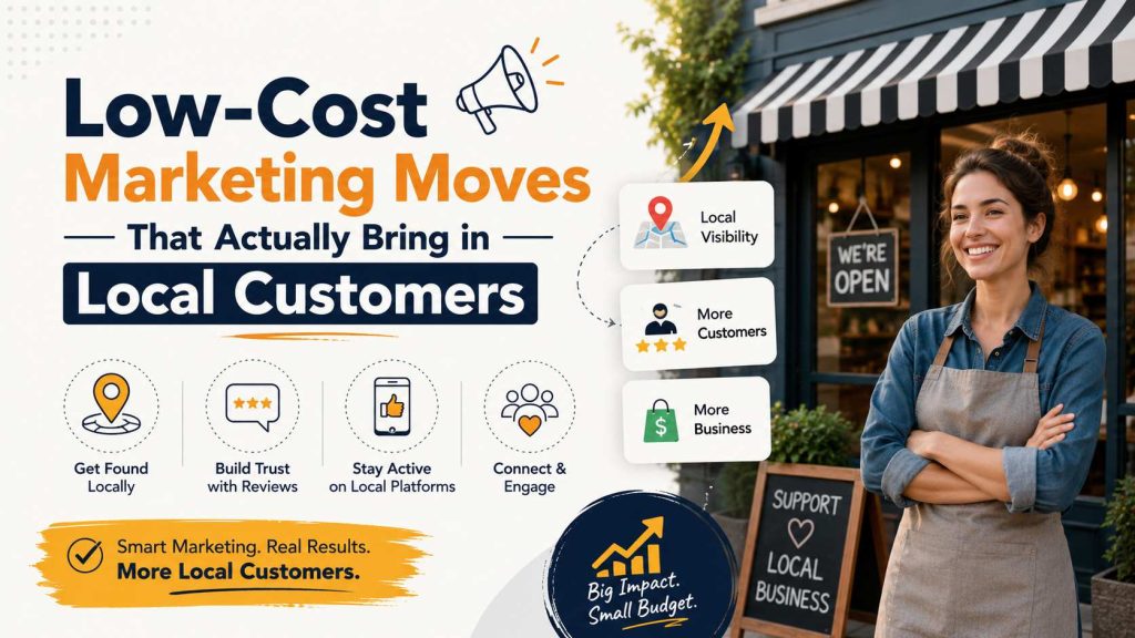Low-Cost Marketing Moves That Actually Bring in Local Customers