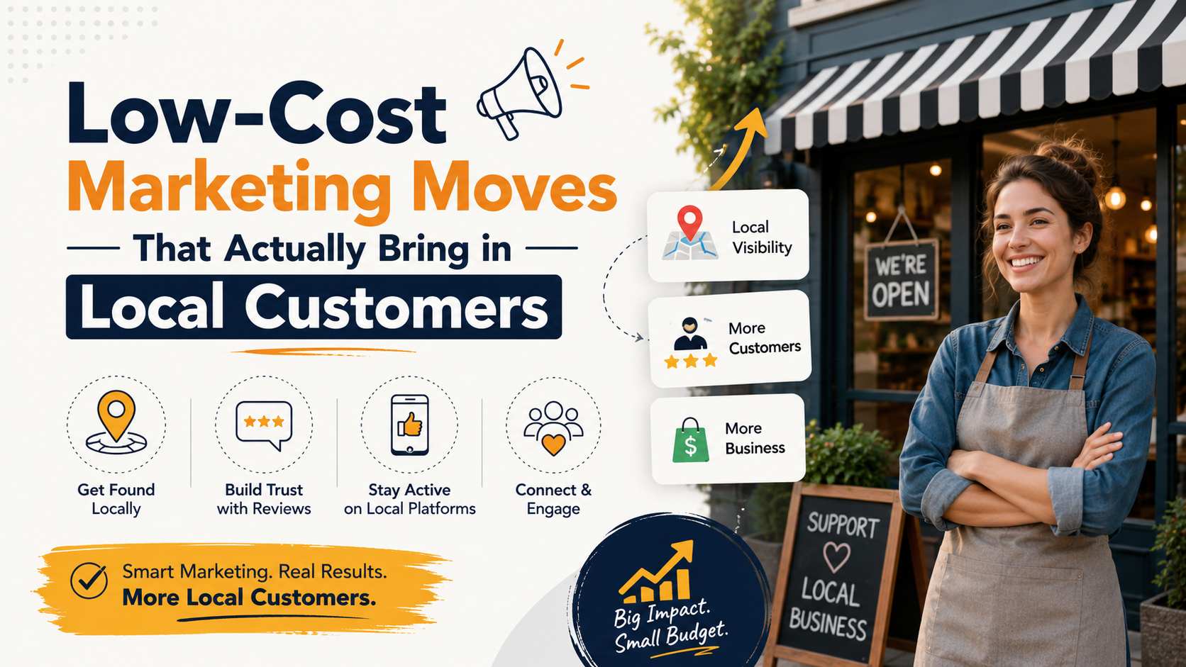 Low-Cost Marketing Moves That Actually Bring in Local Customers